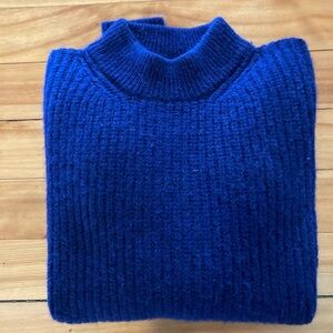 Alice Walk Alpaca Sweater, Navy, Small